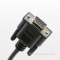 CAT6 RJ45 암 소켓에서 DB9 RS232 케이블